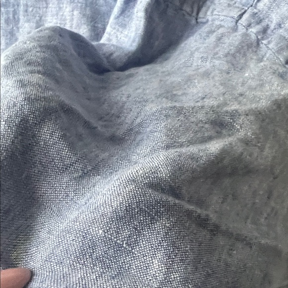 UNTUCKit Men's Light Blue linen  Casual Button Down Shirt - Picture 7 of 8